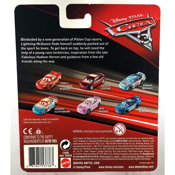 2016 Disney Pixar Cars 3 FILLMORE, New, See Pics/Description! - Picture 4 of 4